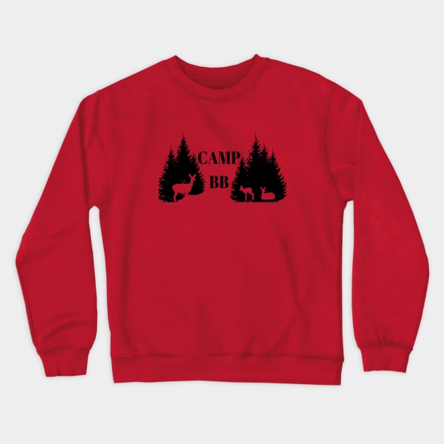 Camp BB Crewneck Sweatshirt by dinastyhidaya